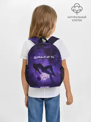Рюкзак детский / Space X Girl in zero gravity