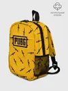 Рюкзак детский / PUBG АВТОМАТЫ ПАТТЕРН ЖЁЛТЫЙ