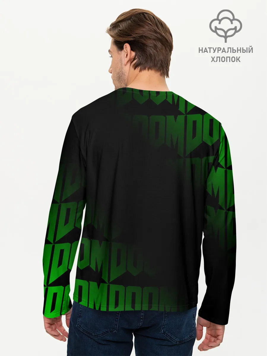 Мужской лонгслив базовый / DOOM: ETERNAL.