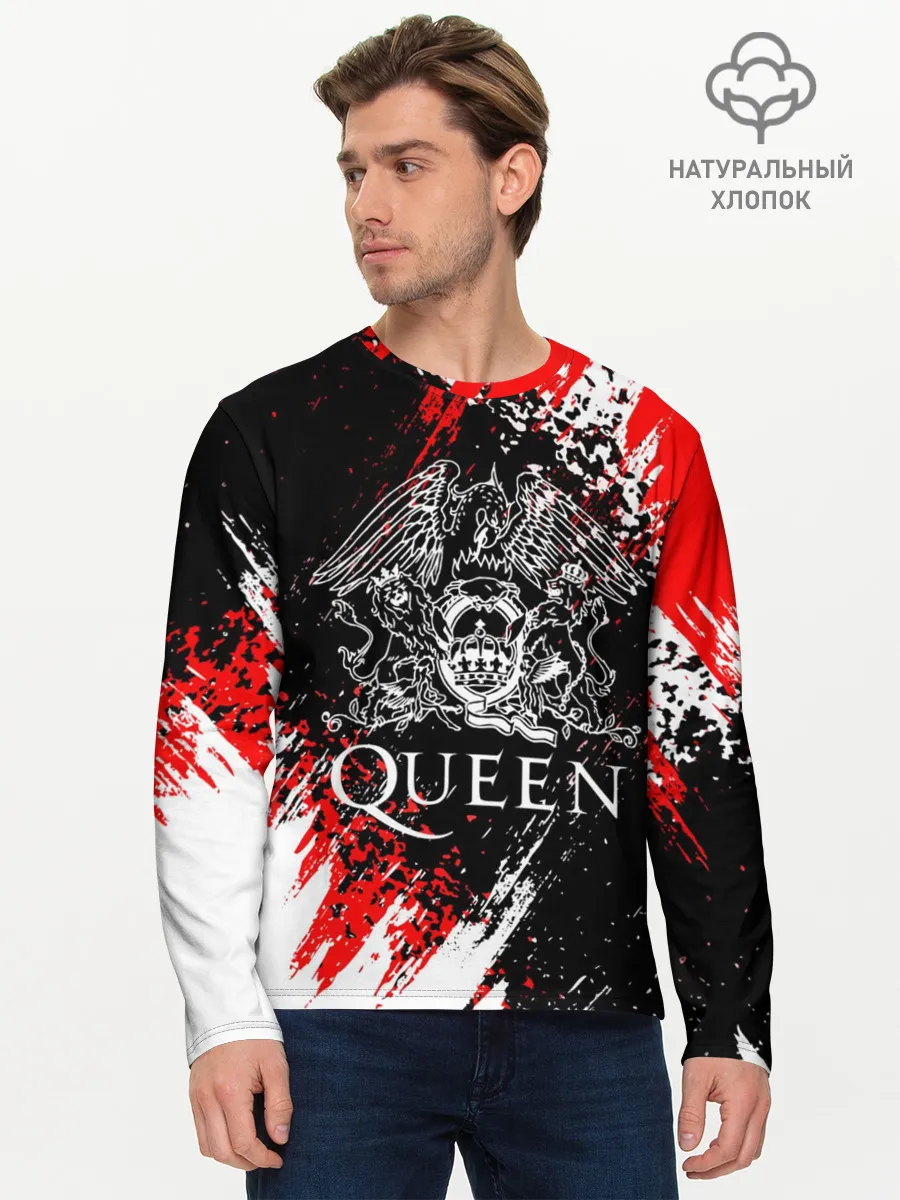 Мужской лонгслив базовый / QUEEN.