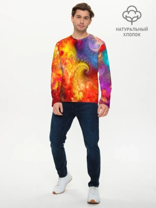 Мужской лонгслив базовый / Absract