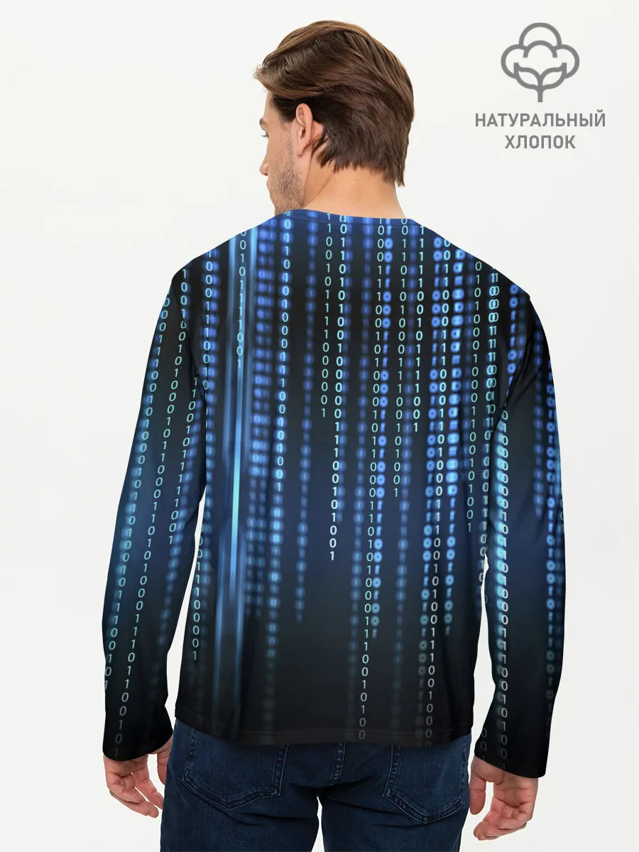 Мужской лонгслив базовый / Covid-19