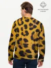 Мужской лонгслив базовый / Леопард