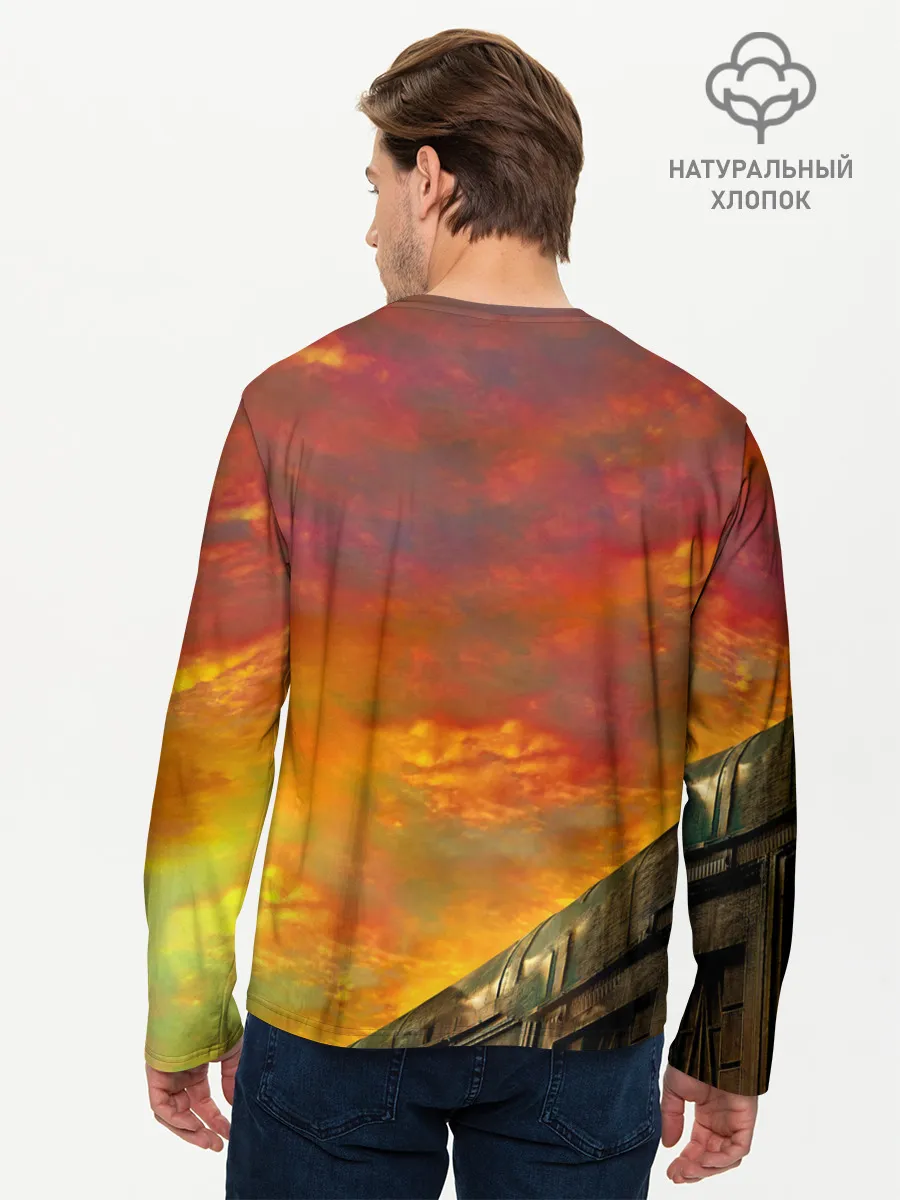 Мужской лонгслив базовый / Черепашки - ниндзя