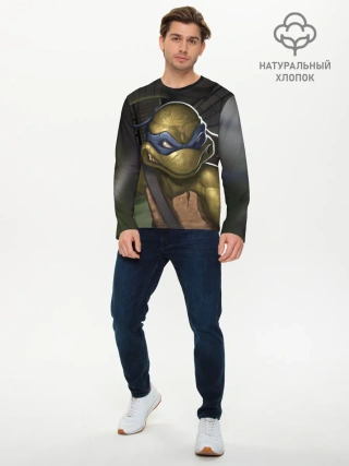 Мужской лонгслив базовый / ЛЕОНАРДО