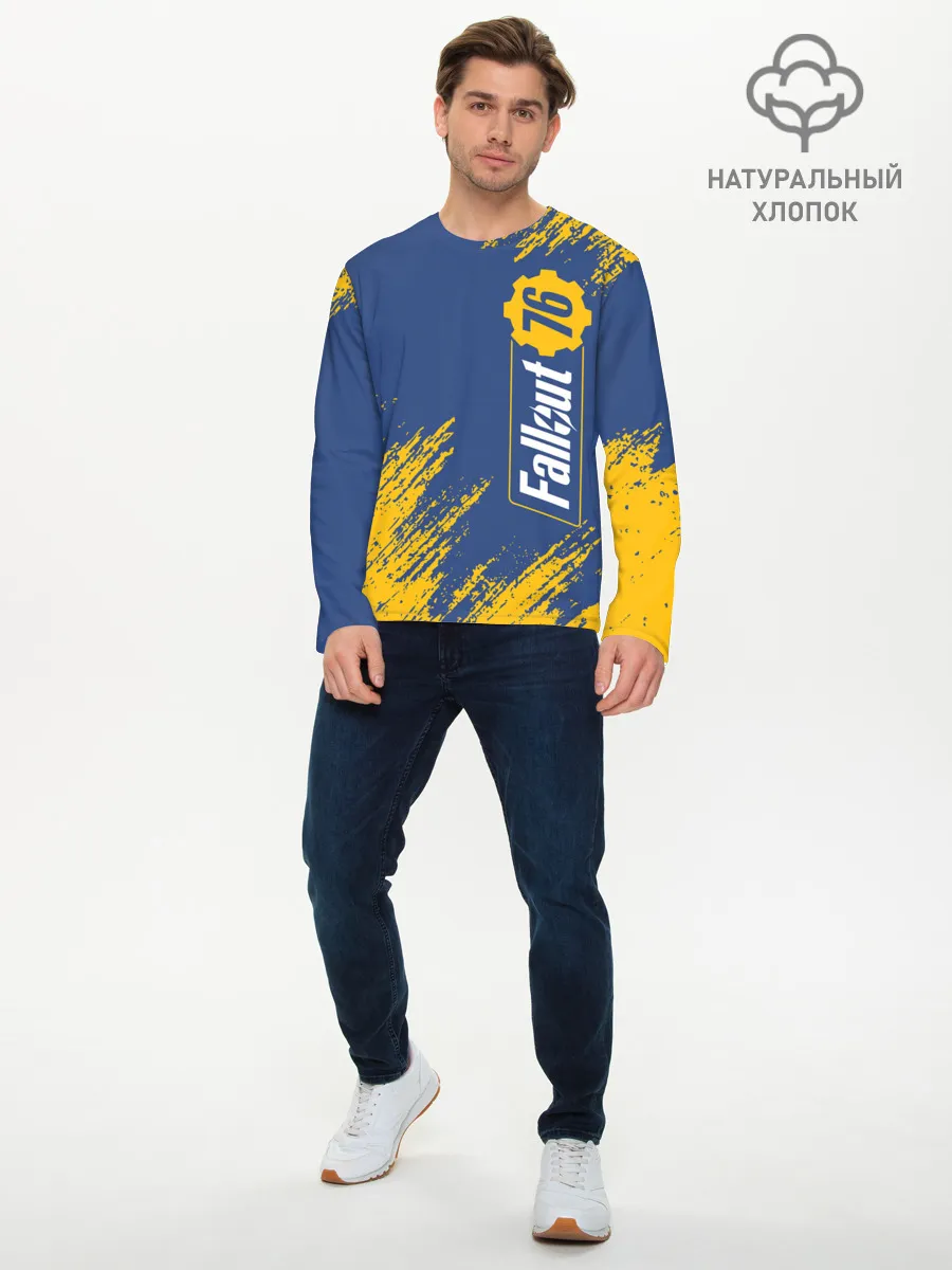 Мужской лонгслив базовый / FALLOUT_76.