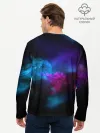 Мужской лонгслив базовый / НЕОН КОСМОС