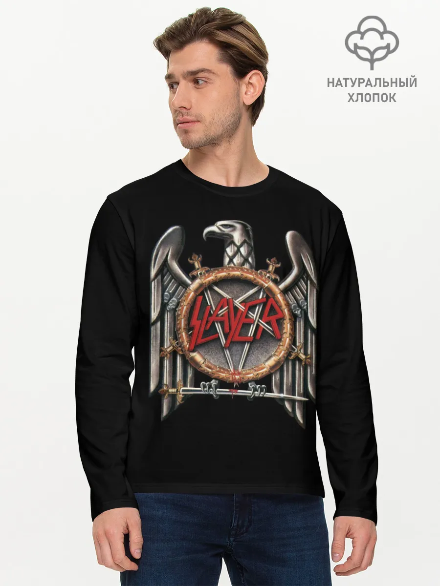 Мужской лонгслив базовый / Slayer 72