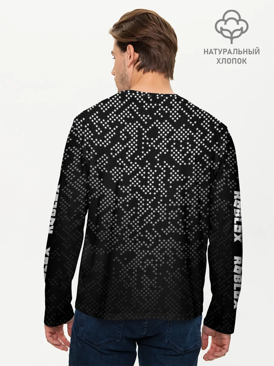 Мужской лонгслив базовый / Roblox