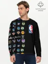 Мужской лонгслив базовый / NBA