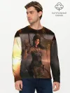 Мужской лонгслив базовый / TOMB RAIDER