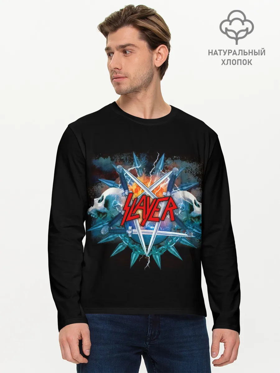 Мужской лонгслив базовый / Slayer 88