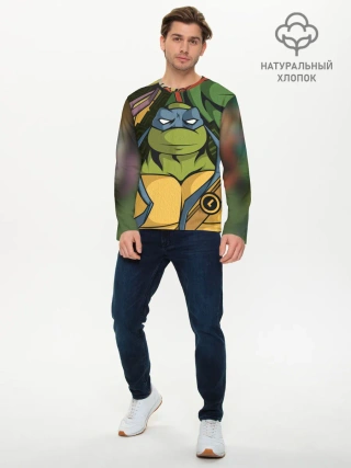 Мужской лонгслив базовый / TMNT