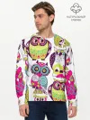 Мужской лонгслив базовый / МУДРЫЕ СОВЫ | WISE OWLS