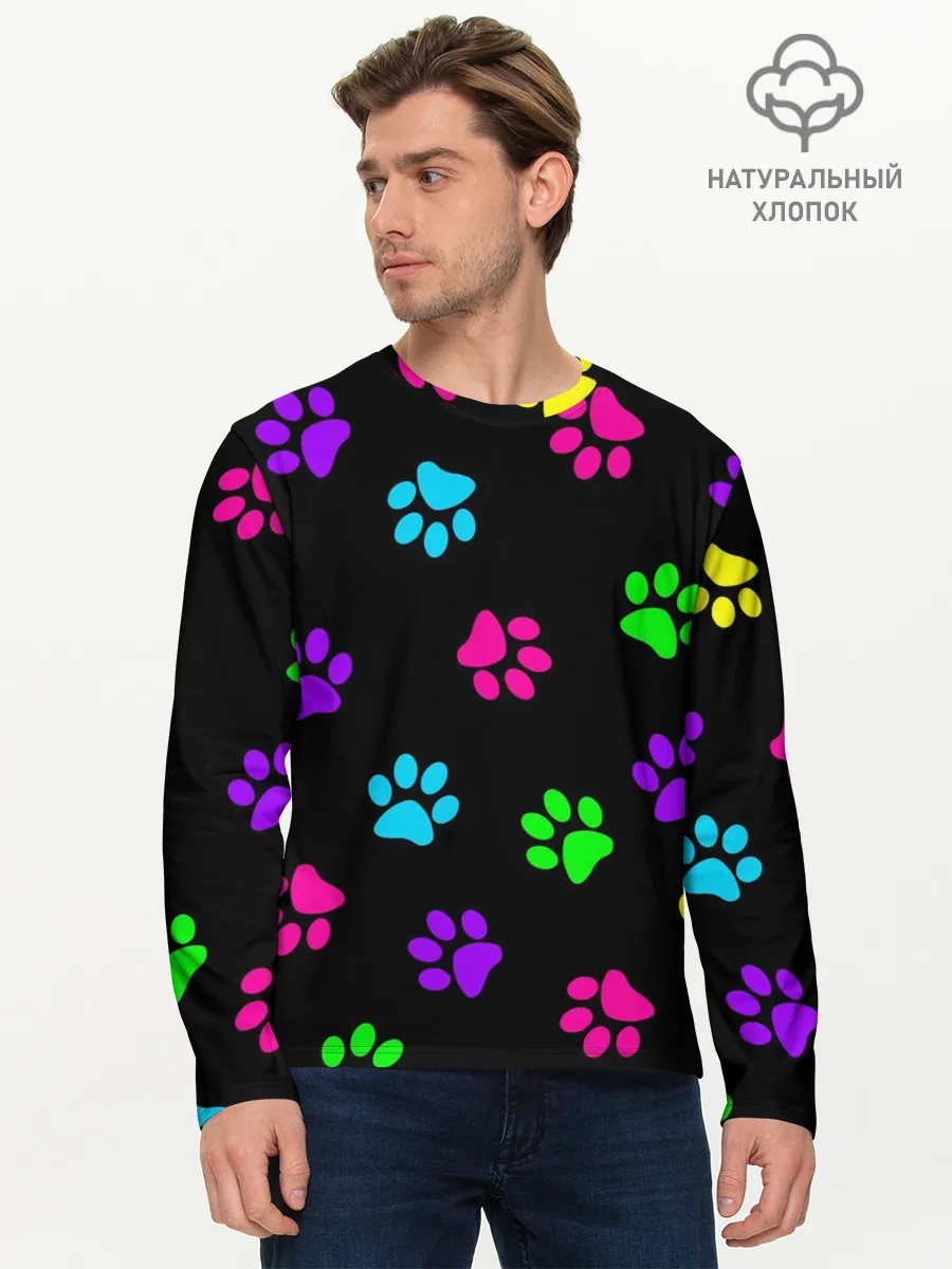 Мужской лонгслив базовый / ЛАПКИ