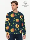 Мужской лонгслив базовый / Фруктовый арт
