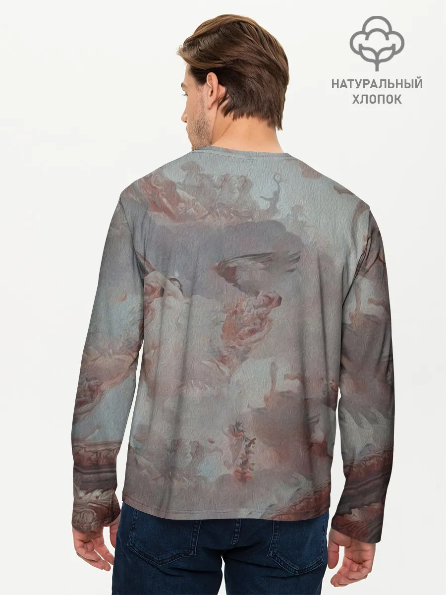 Мужской лонгслив базовый / КОФЕЕК