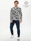 Мужской лонгслив базовый / Я зебра