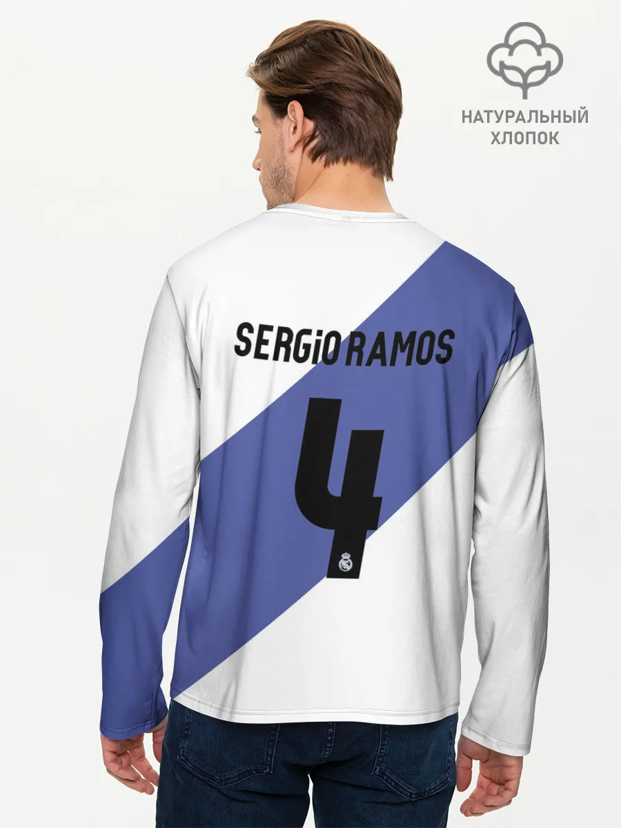 Мужской лонгслив базовый / Реал