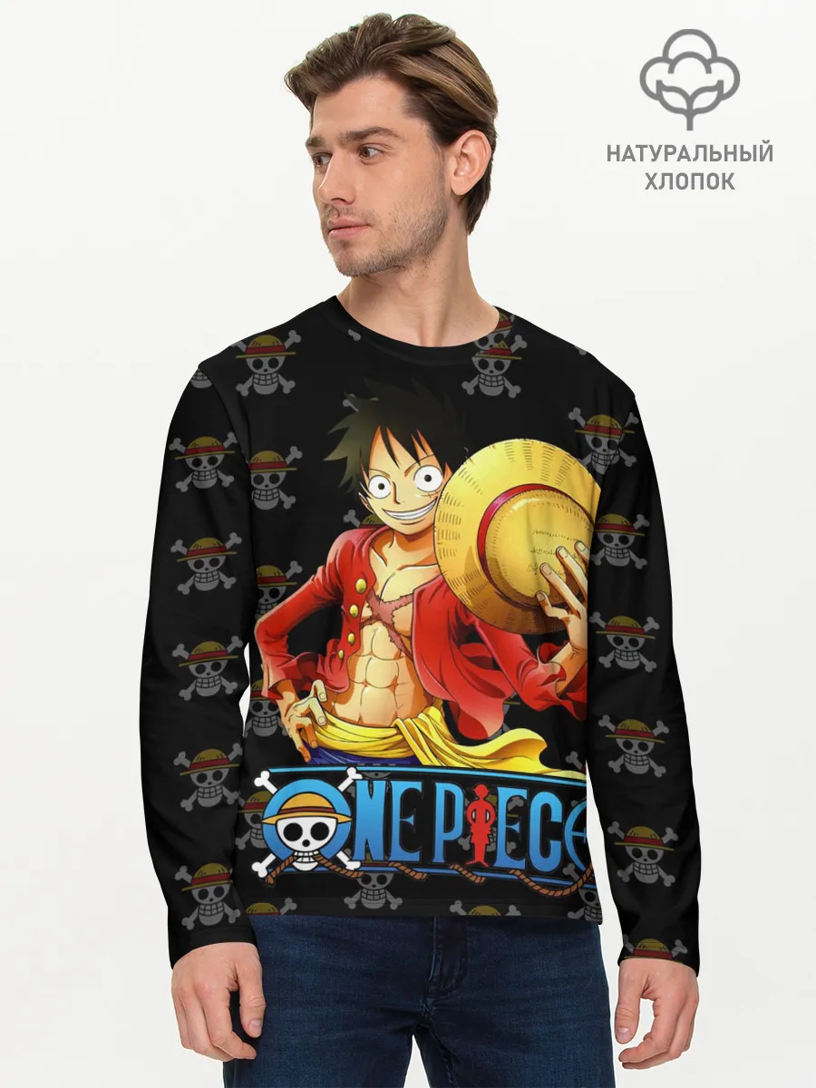 Мужской лонгслив базовый / снимаю шляпу паттерн