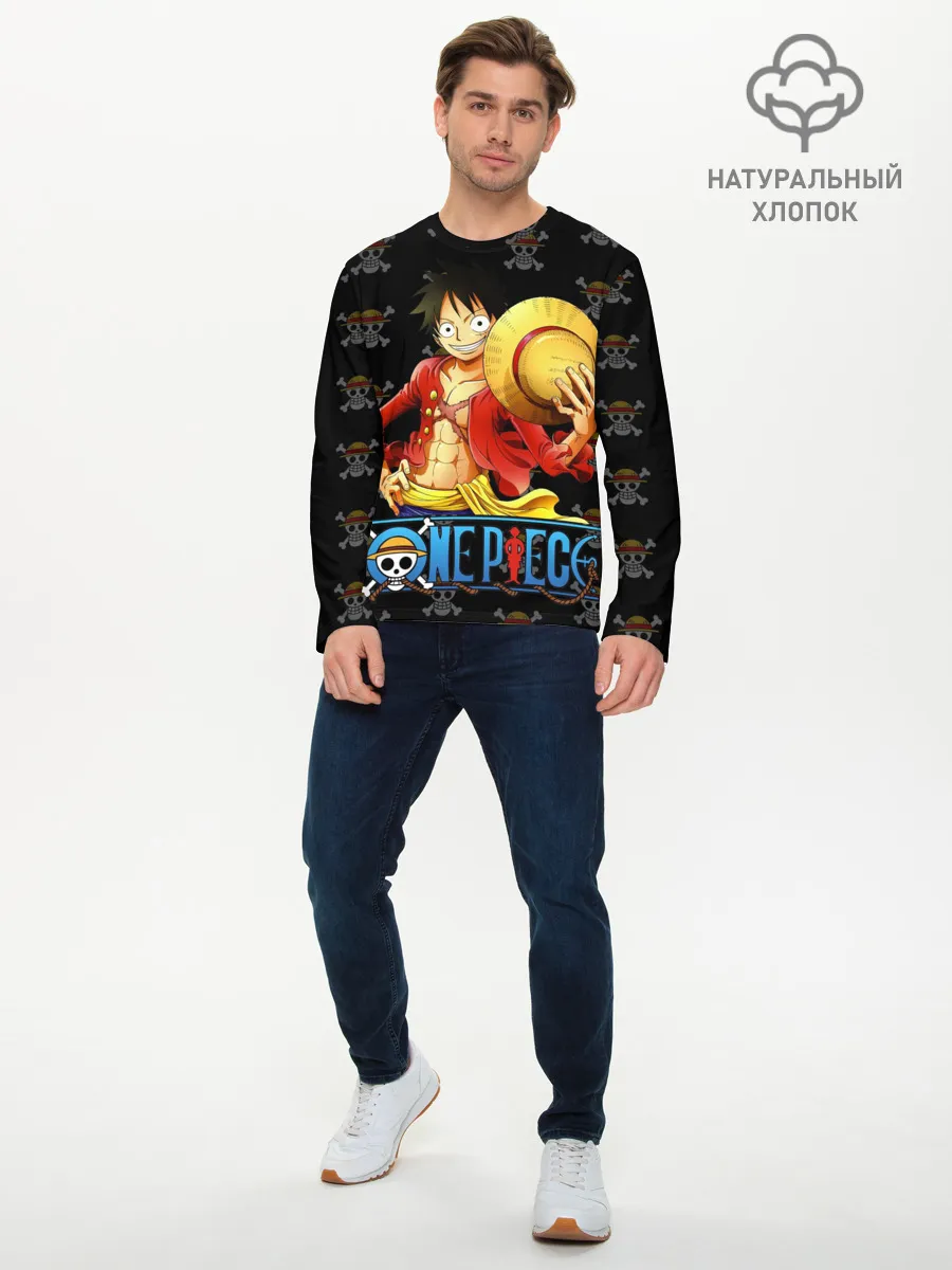 Мужской лонгслив базовый / снимаю шляпу паттерн