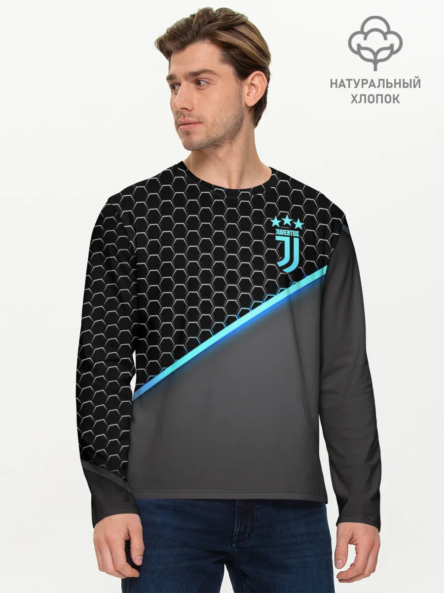 Мужской лонгслив базовый / Juventus F.C.