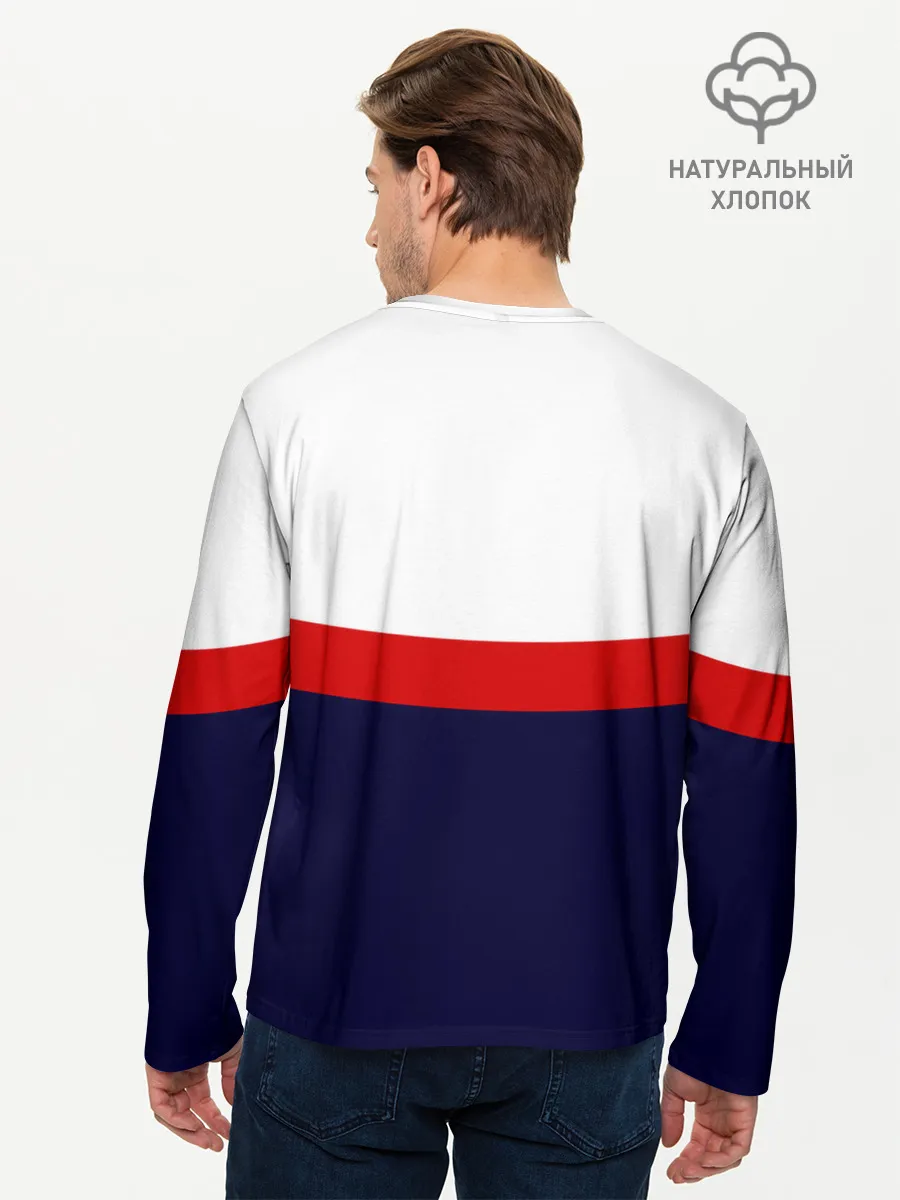 Мужской лонгслив базовый / NASA