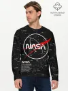 Мужской лонгслив базовый / NASA