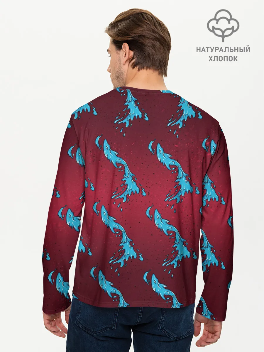 Мужской лонгслив базовый / ДУХ ВОДЫ