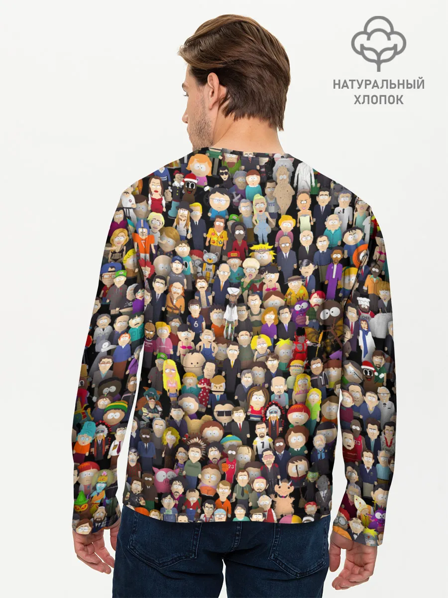 Мужской лонгслив базовый / Персонажи South Park