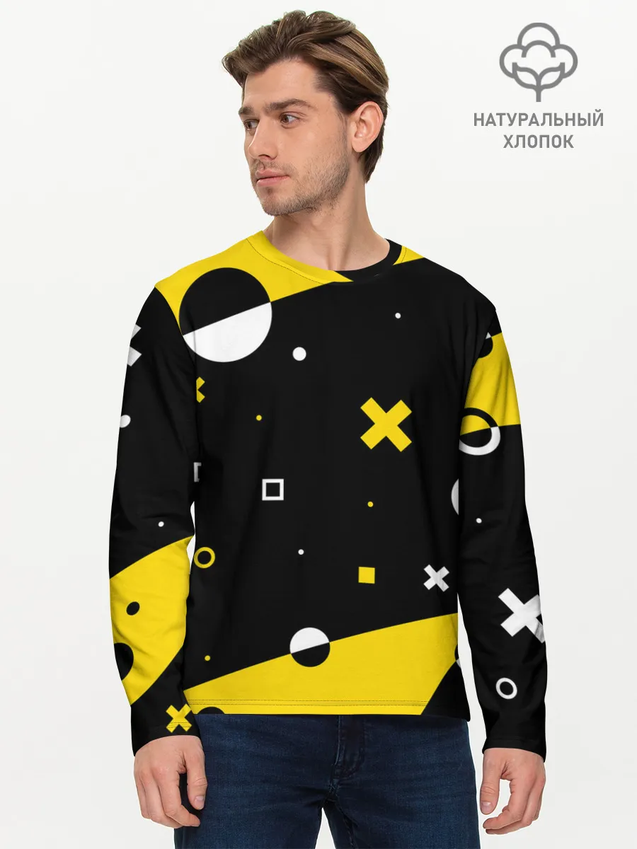 Мужской лонгслив базовый / ФИГУРКИ