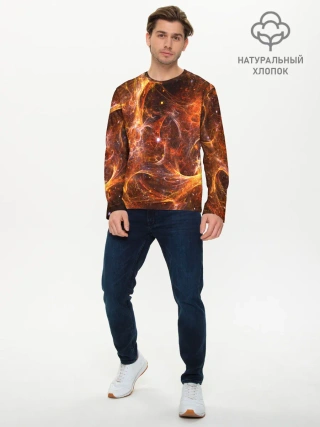 Мужской лонгслив базовый / КОСМОС