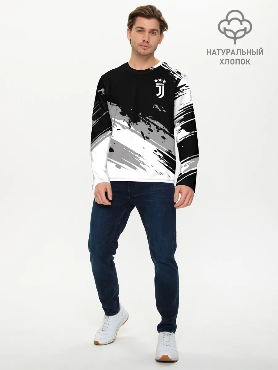 Мужской лонгслив базовый / Juventus F.C.