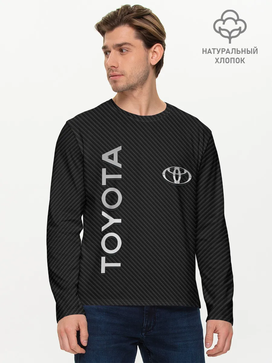 Мужской лонгслив базовый / Toyota CARBON