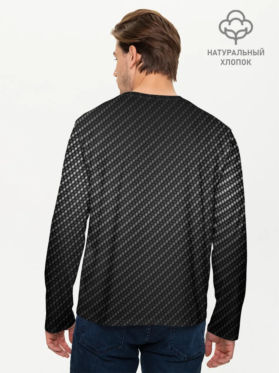 Мужской лонгслив базовый / TOYOTA CARBON