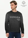 Мужской лонгслив базовый / TOYOTA CARBON