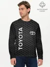 Мужской лонгслив базовый / TOYOTA