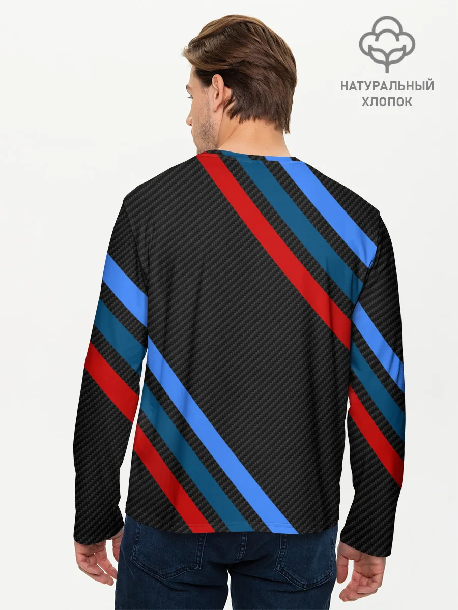 Мужской лонгслив базовый / BMW CARBON