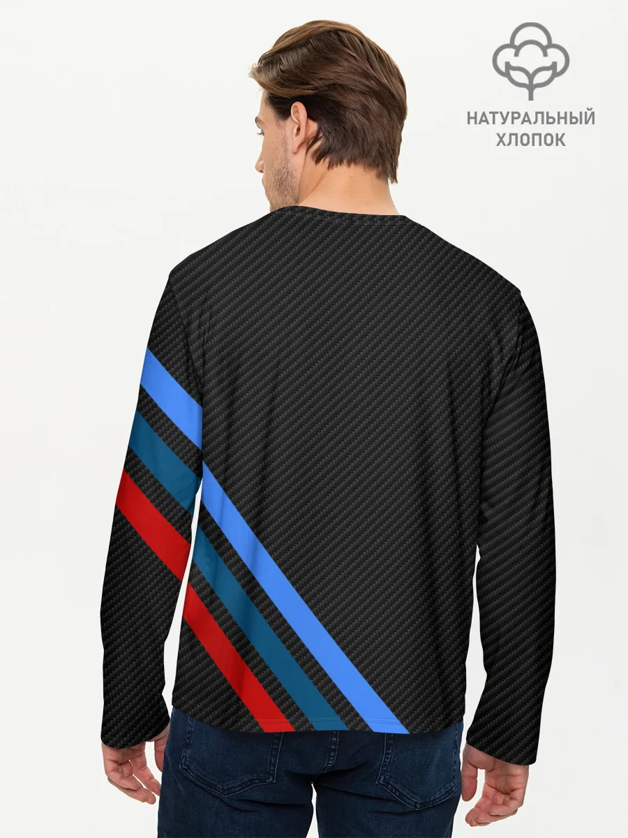 Мужской лонгслив базовый / BMW POWER CARBON