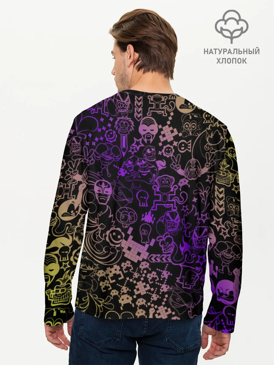 Мужской лонгслив базовый / Игры