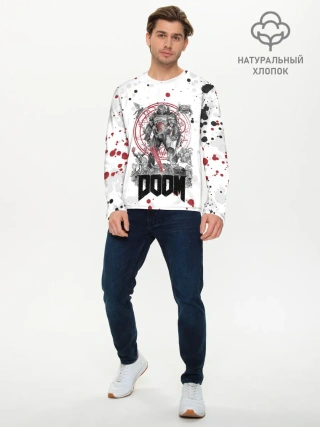 Мужской лонгслив базовый / Doom
