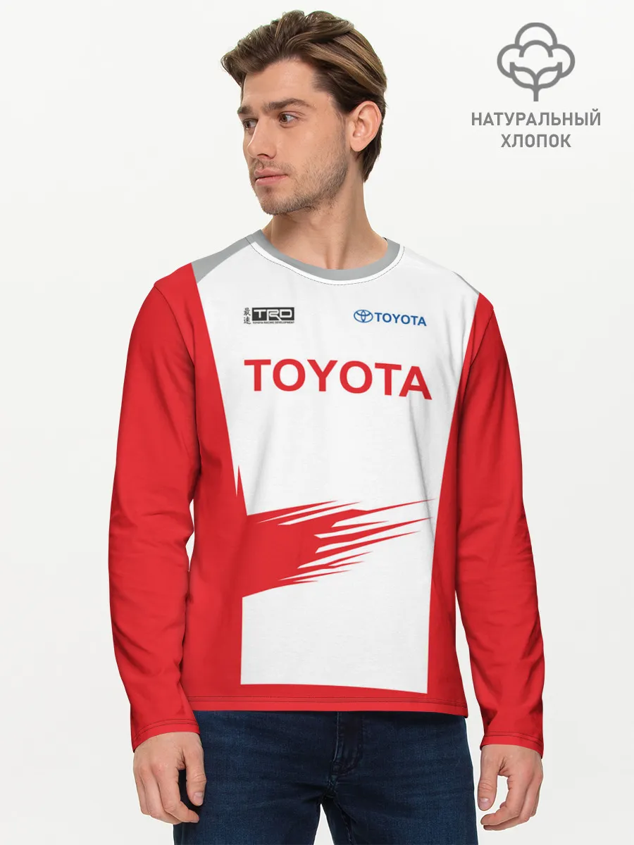 Мужской лонгслив базовый / Toyota Driver