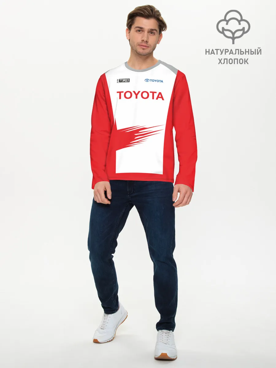 Мужской лонгслив базовый / Toyota Driver