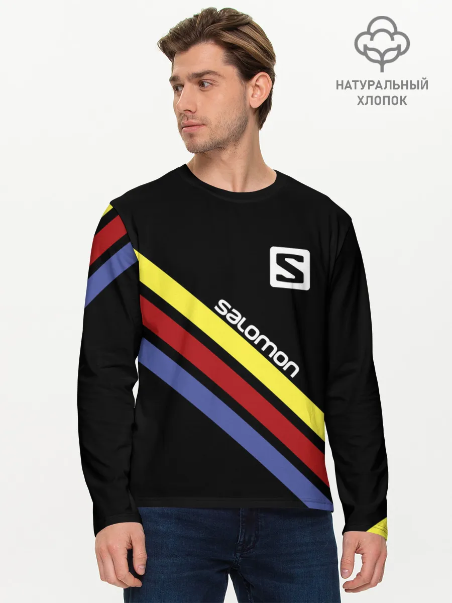 Мужской лонгслив базовый / Salomon