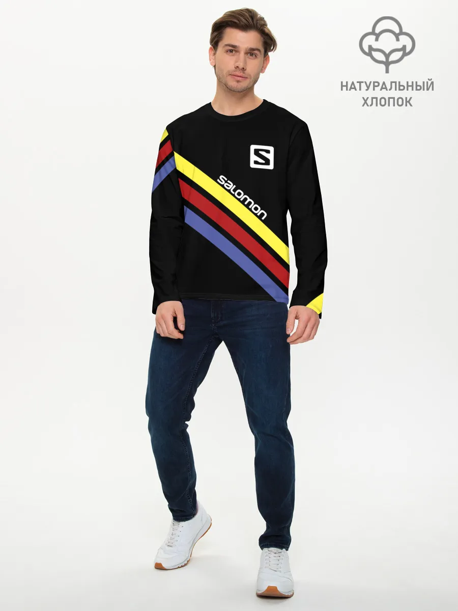 Мужской лонгслив базовый / Salomon