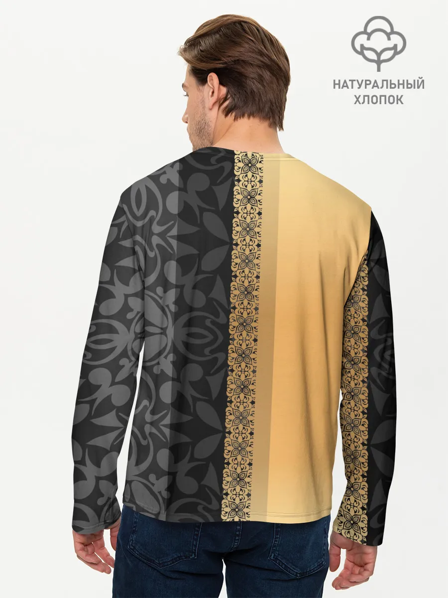 Мужской лонгслив базовый / СССР | СЕРП И МОЛОТ