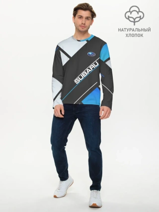 Мужской лонгслив базовый / SUBARU