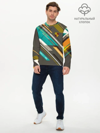 Мужской лонгслив базовый / PORSCHE | ПОРШЕ