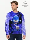 Мужской лонгслив базовый / SONIC