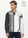 Мужской лонгслив базовый / Mercedes Driver team